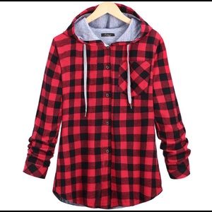 Hooded Flannel